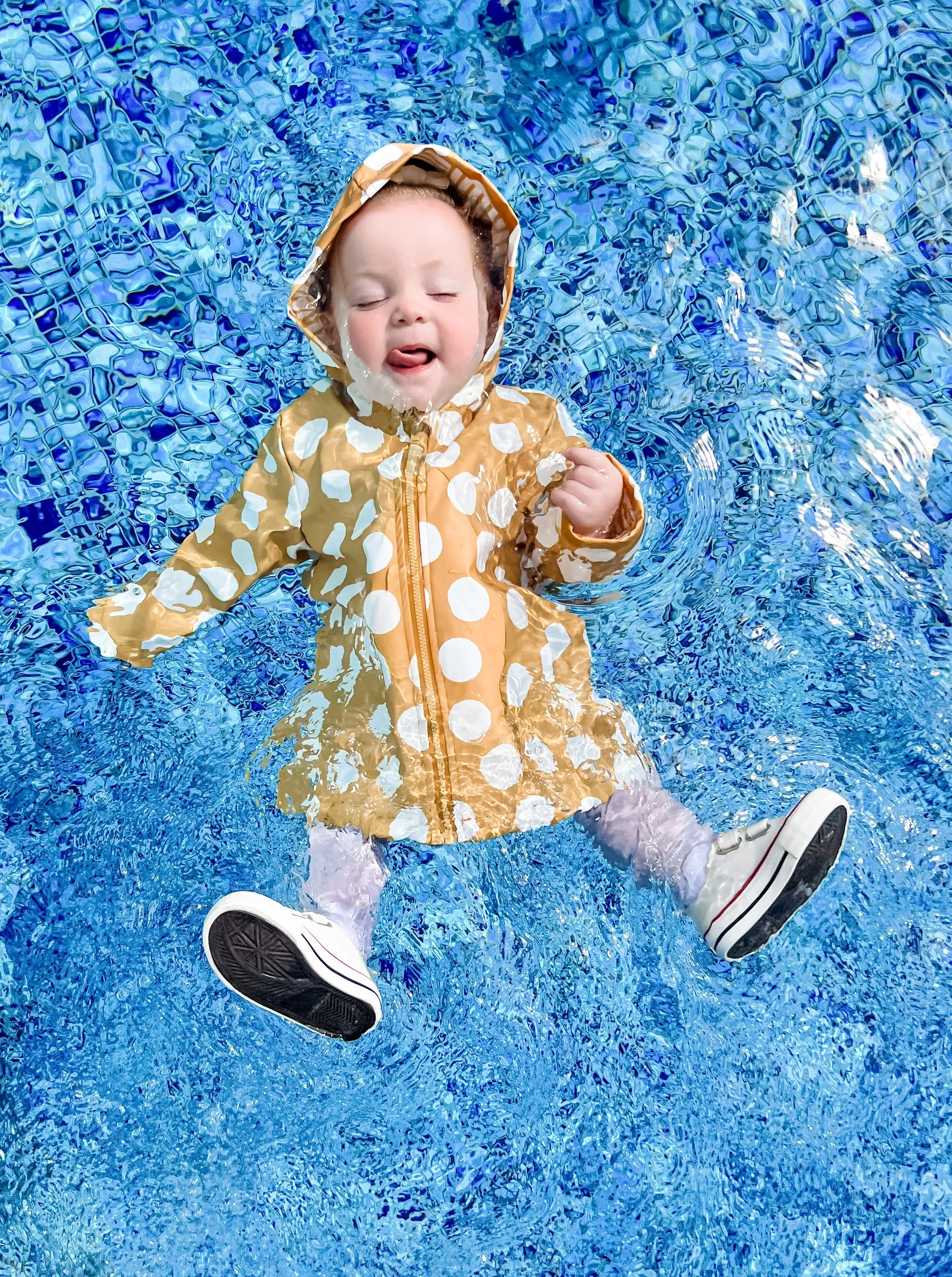 Child in water